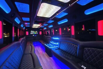 Inglewood Limousine Bus Interior