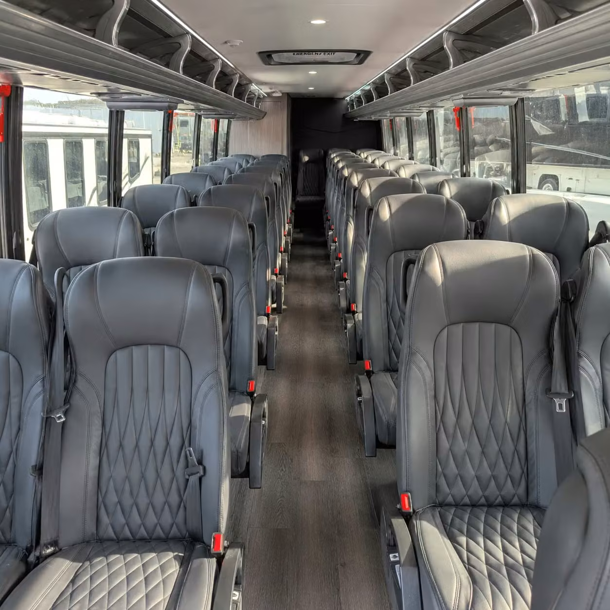 28 passenger minibus inside