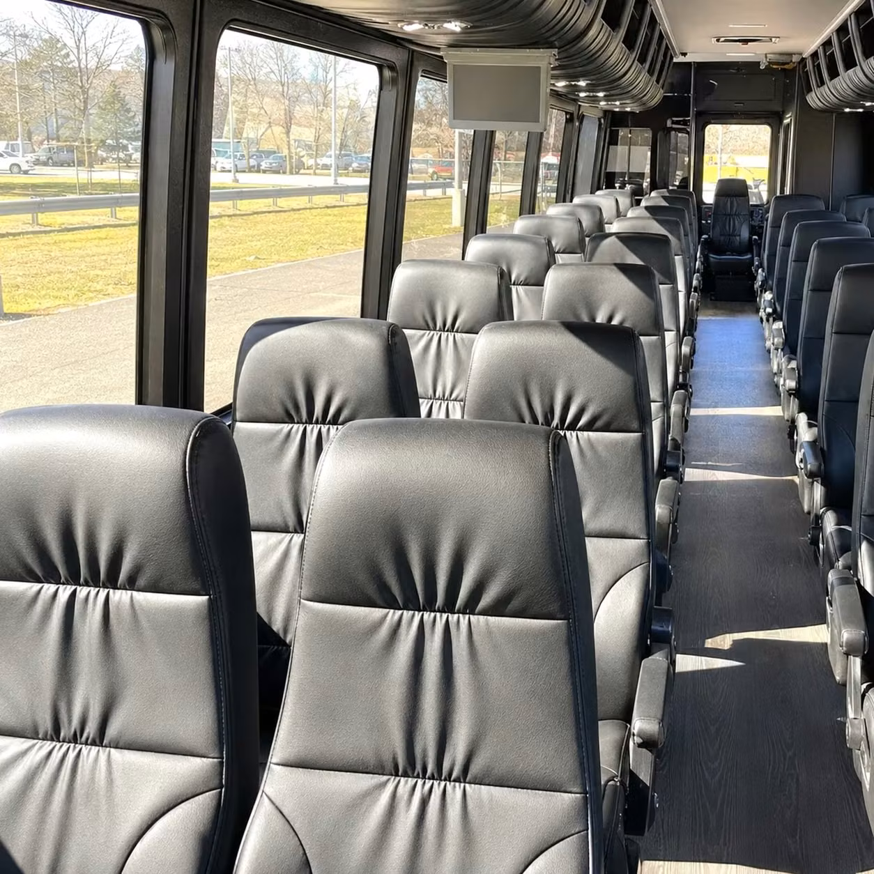 35 passenger minibus inside