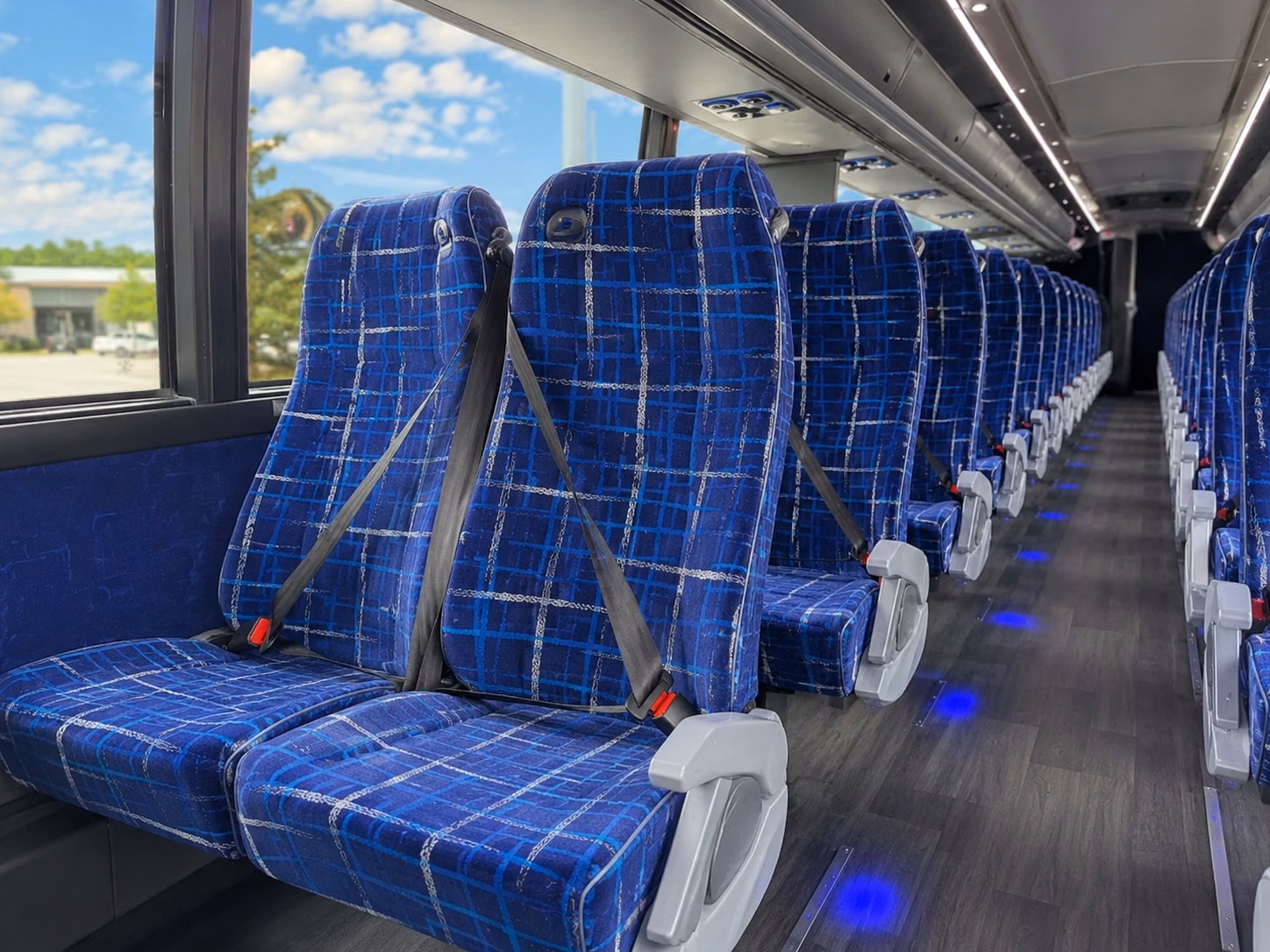 inglewood charter bus interior