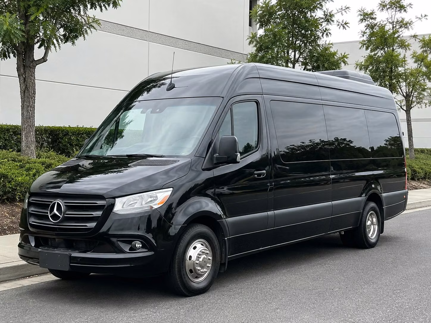 sprinter van with driver
