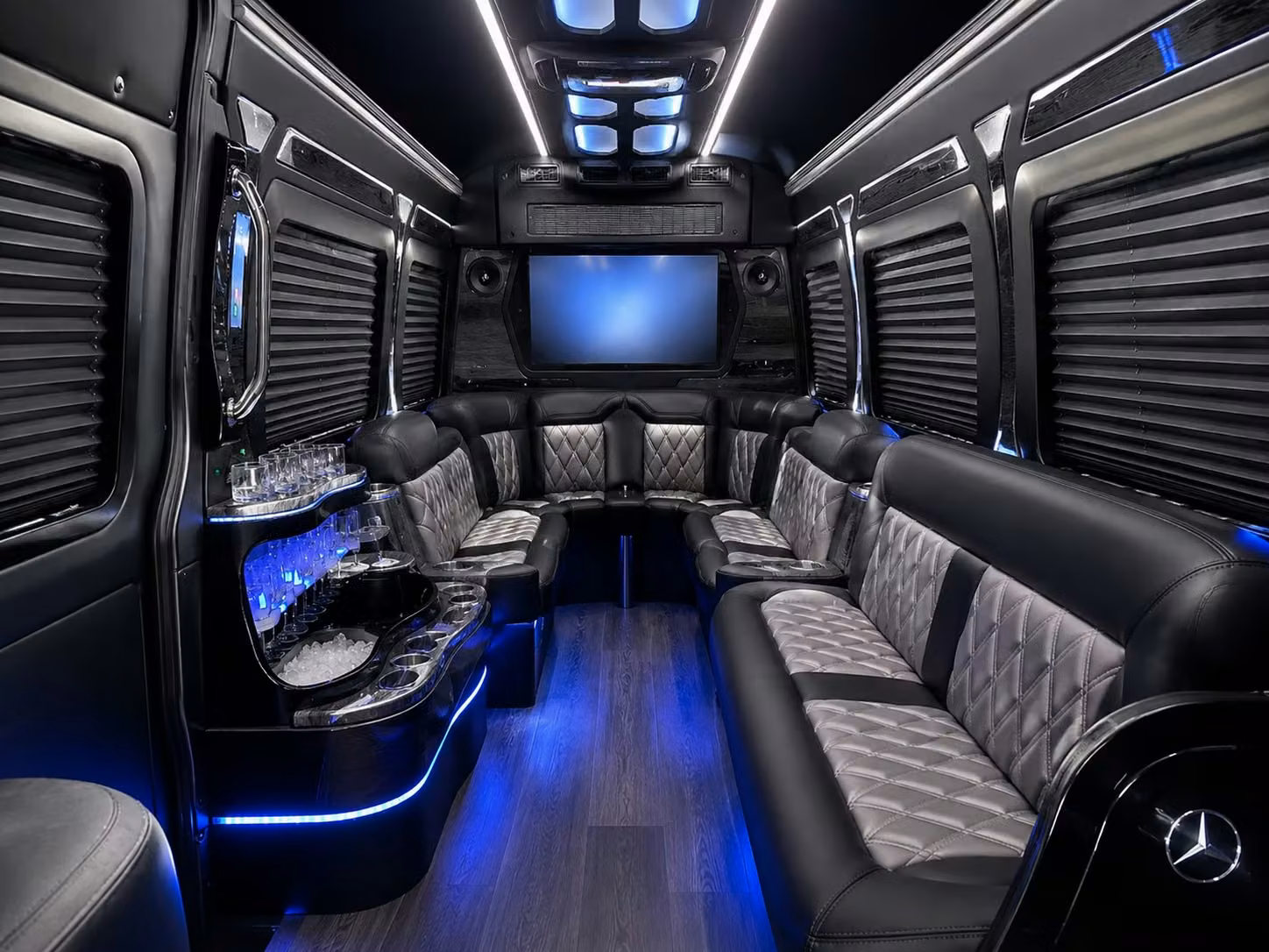 we help you compare sprinter vans and limo buses for inglewood prom pre parties and after parties
